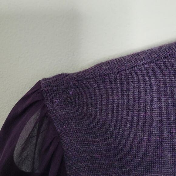 Tory Burch Abitha Combo Dress in Purple - Picture 5 of 8